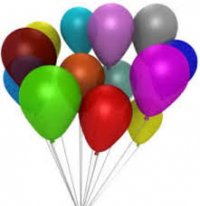 11 Adet Uçan Balon